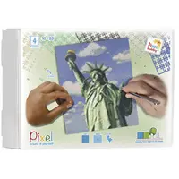 Pixelhobby Geschenkverpakking Vrijheidsbeeld 4 basisplaten