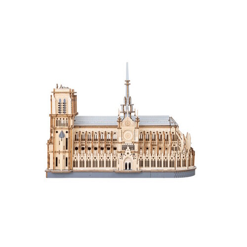 Robotime Robotime 3D Houten Modelbouwpakket Paris Cathedral TG511