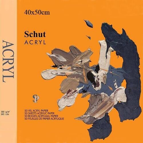 Schut Schut Acrylpapier 360 grams 50 vellen Schut Schut Acrylpapier 360 grams 50 vellen