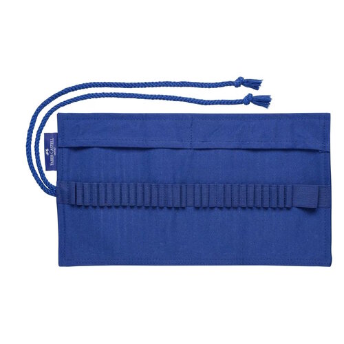Faber Castell Roletui Faber Castell katoen blauw capaciteit 45 Potloden Faber Castell Roletui Faber Castell katoen blauw capaciteit 45 Potloden