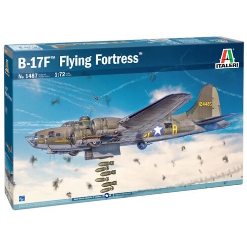 Italeri Italeri B-17F Flying Fortres 1487 Italeri Italeri B-17F Flying Fortres 1487