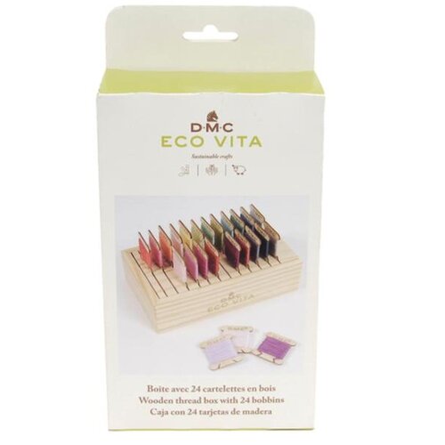 DMC Luxe Houten Garenkaartjes houder