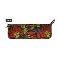 Breinaaldenetui 43 x 14 x 2 cm Bladeren Rood