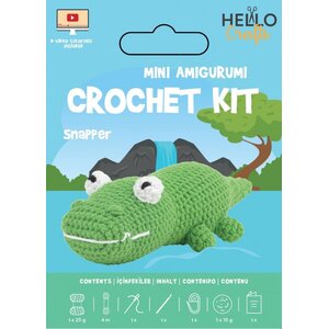 The Knitty Critters Haakpakket Easy Amigurumi Snapper