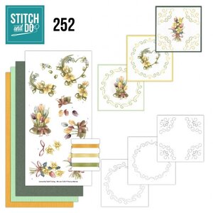 Hobbydots Stitch and Do 252 Yellow Flowers