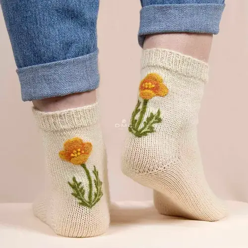 DMC DMC Boek vilten Bloemen versiering DMC DMC Boek vilten Bloemen versiering