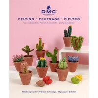 DMC Boek vilten Cactus en vetplanten