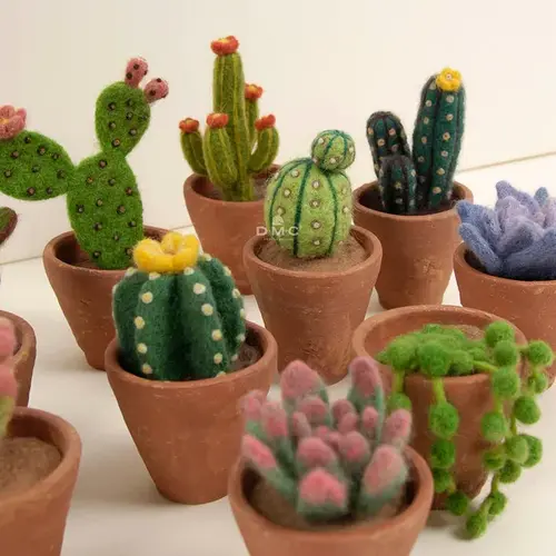 DMC DMC Boek vilten Cactus en vetplanten