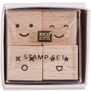 Rico Design Mini Stempelset  Smile