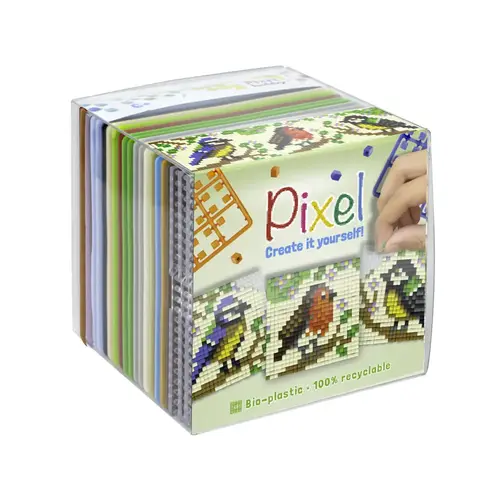 PixelHobby Pixelhobby Kubus Kleine vogels 29040