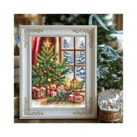 Borduurpakket Christmas Tree 17 x 22 cm