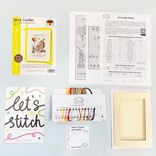 Bothy Threads Bothy Threads Borduurkaart Happy Birthday