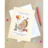 Bothy Threads Borduurkaart Happy Birthday