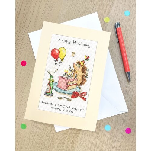 Bothy Threads Bothy Threads Borduurkaart Happy Birthday