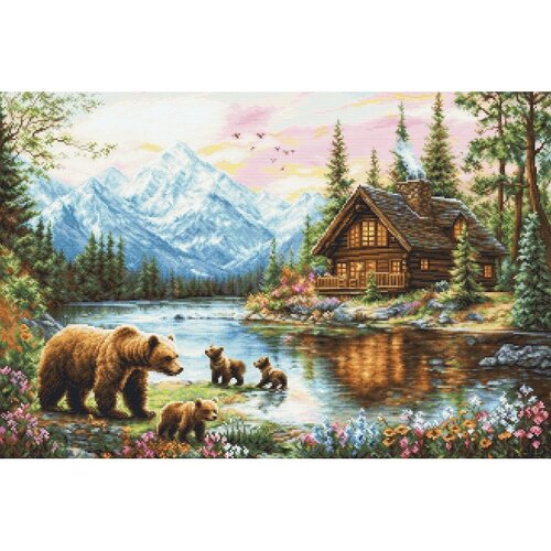 Luca S Luca S Borduurpakket Petit Point Cubs’ Adventure Luca S Luca S Borduurpakket Petit Point Cubs’ Adventure