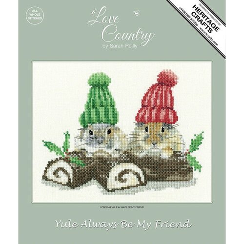 Heritage Crafts Heritage Crafts Borduurpakket Yule Always Be My Friend