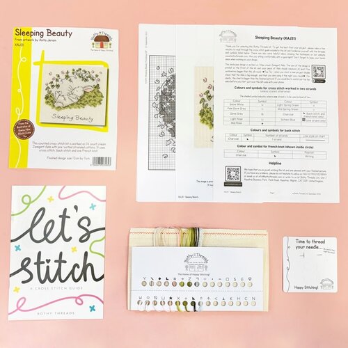 Bothy Threads Bothy Threads Borduurpakket Sleeping Beauty