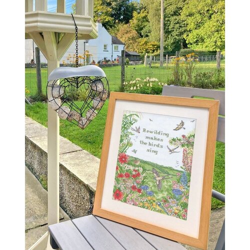 Bothy Threads Bothy Threads Borduurpakket Rewild And Sing Bothy Threads Bothy Threads Borduurpakket Rewild And Sing