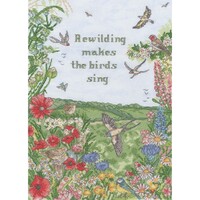 Bothy Threads Borduurpakket Rewild And Sing