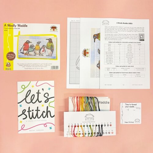 Bothy Threads Bothy Threads Borduurpakket A Woolly Waddle