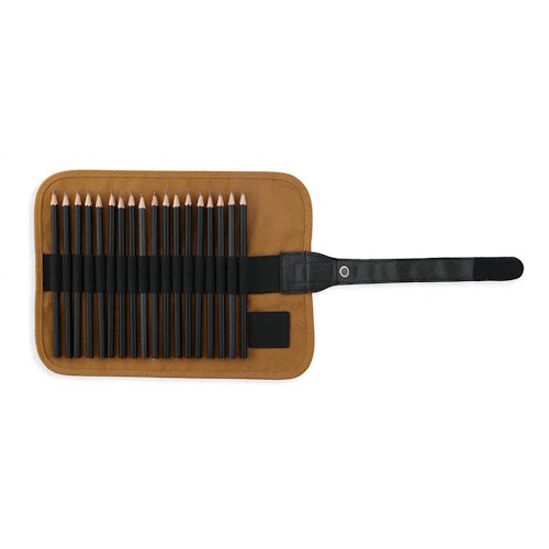 Roletui voor 18 potloden