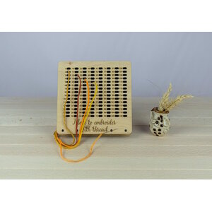 Luxe Houten Naaldenhouder voor handwerken Luxe Houten Naaldenhouder voor handwerken