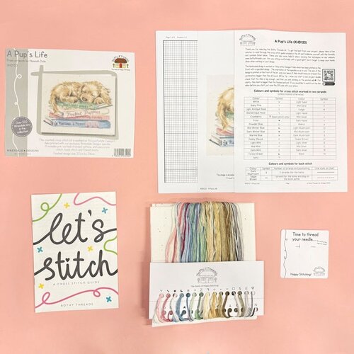 Bothy Threads Bothy Threads Borduurpakket A Pup's Life