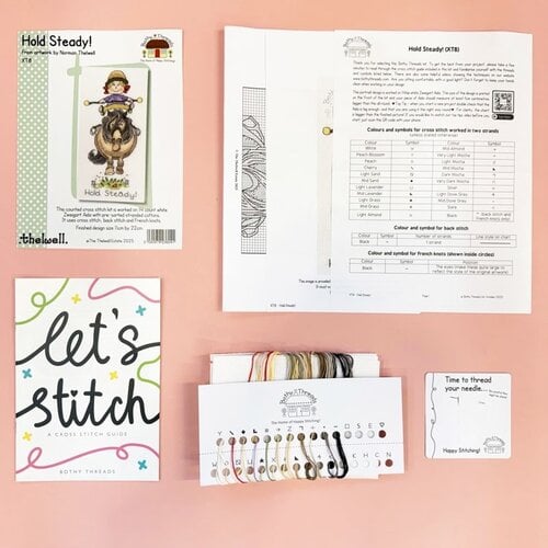 Bothy Threads Bothy Threads Borduurpakket Hold Steady!