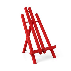 Tafelezel 40,6 x 20,3 x 28,5 cm Rood