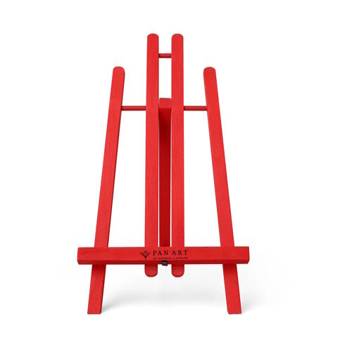 Pan Art Tafelezel 40,6 x 20,3 x 28,5 cm Rood