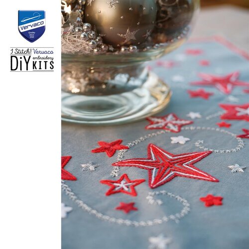 Vervaco Vervaco Tafelkleed Dancing Stars 75 x 75 cm