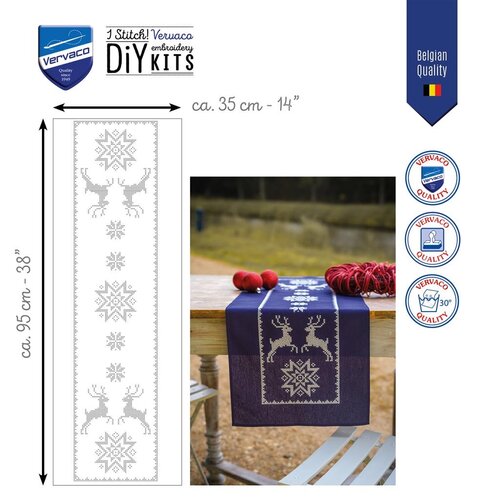 Vervaco Vervaco Tafelloper Scandinavië 35 x 95 cm