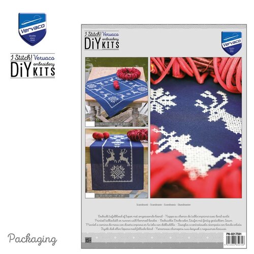 Vervaco Vervaco Tafelkleed Scandinavië 72 x 72 cm