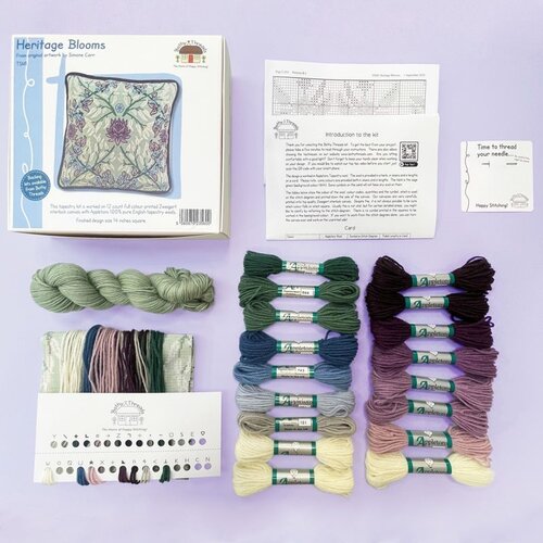 Bothy Threads Bothy Threads Petit Point Borduurkussen Heritage Blooms Bothy Threads Bothy Threads Petit Point Borduurkussen Heritage Blooms