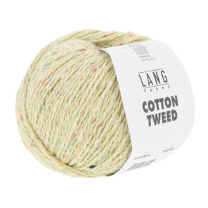 Lang Yarns Lang Yarns Cotton Tweed 0016 Heel licht groen