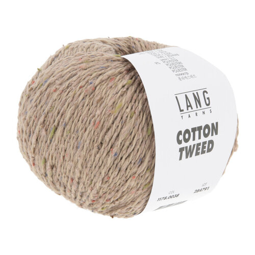 Lang Yarns Lang Yarns Cotton Tweed 0038 Hazelnoot