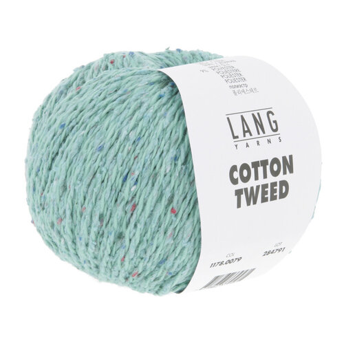 Lang Yarns Lang Yarns Cotton Tweed 0079 Turquoise
