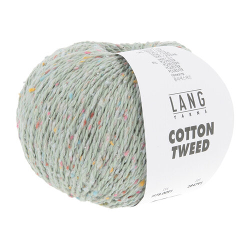 Lang Yarns Lang Yarns Cotton Tweed 0091 Groenpastel