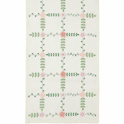 Rico Design Borduurpakket tafelloper weidebloemen 42 x 164 cm Rico Design Borduurpakket tafelloper weidebloemen 42 x 164 cm