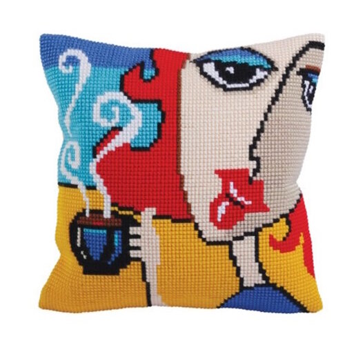 Borduurpakket kussen