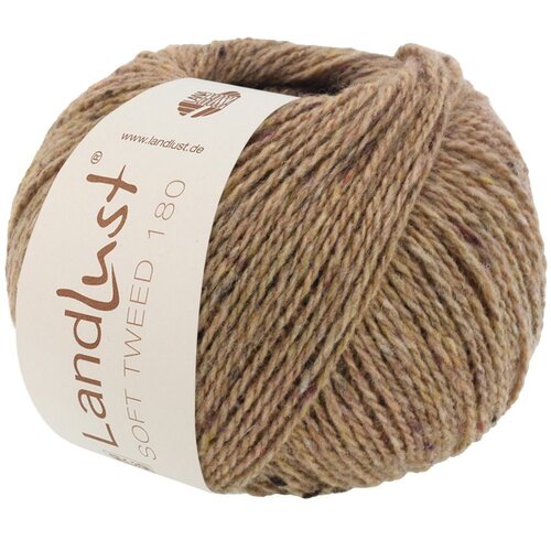 Lana Grossa Lana Grossa Landlust Soft Tweed 180 Nougat Melange 109