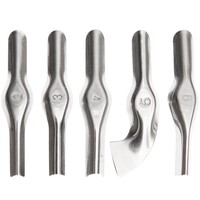 Vervangingsmesjes voor linosnijgereedschap 5-delig