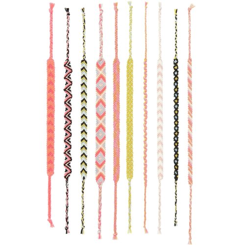 Rico Design Vriendschapsarmbanden Knutselset Fashionkleuren