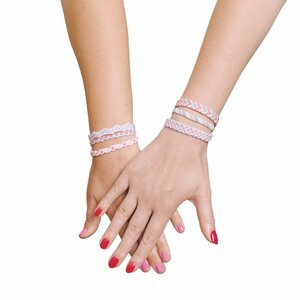 Rico Design Vriendschapsarmbanden Knutselset Pastelkleuren