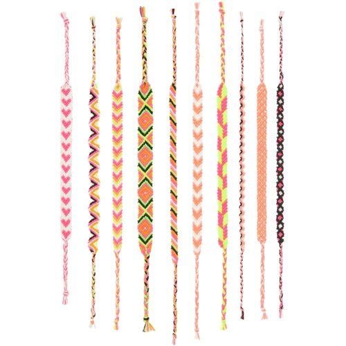 Rico Design Vriendschapsarmbanden Knutselset Neon Colours