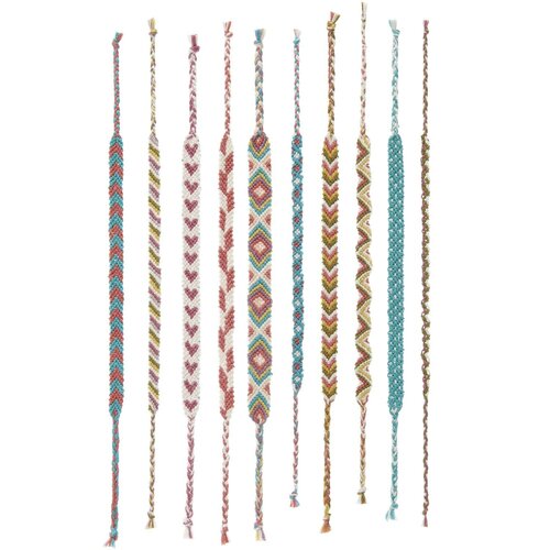 Rico Design Vriendschapsarmbanden Knutselset Aardetinten Rico Design Vriendschapsarmbanden Knutselset Aardetinten