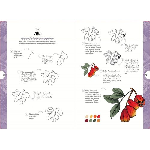 Wilde bloemen en planten Tekenen in 10 stappen