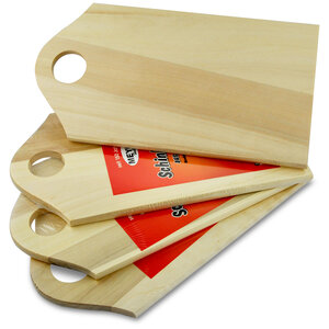 Meyco Houten plank met ronde opening 28 x 15.5 cm