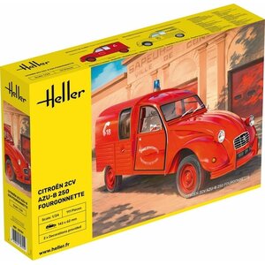 Heller Citroen 2CV Fourgonette AK 250 1/24 Heller Citroen 2CV Fourgonette AK 250 1/24