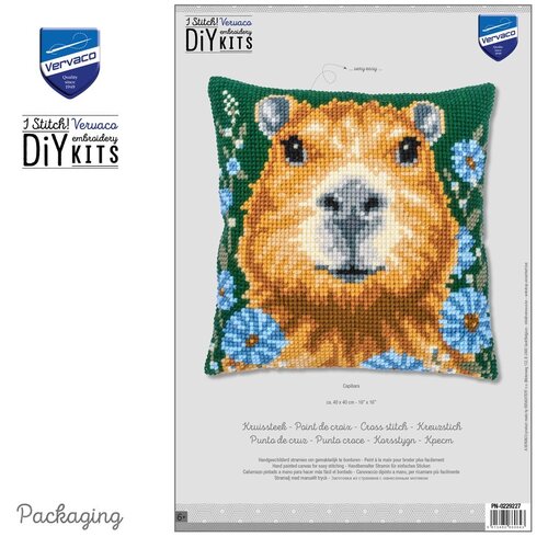 Vervaco Vervaco Borduur Kussen Capibara